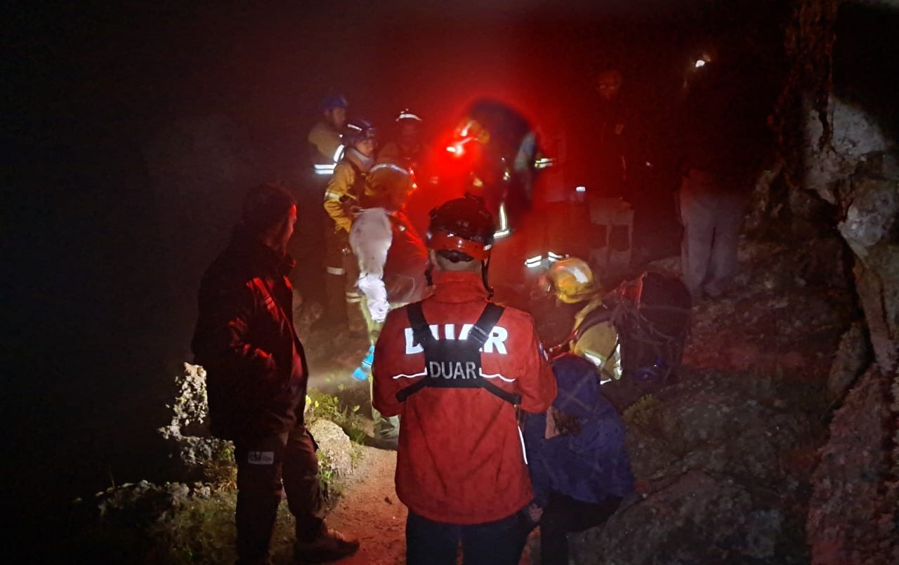 Rescataron a un guía turístico y a una mujer que estaban desorientados en Los Gigantes | Córdoba