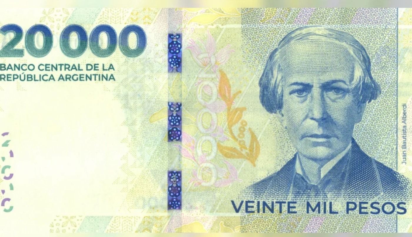 El BCRA puso en circulación el billete de $20.000 | Política y economía