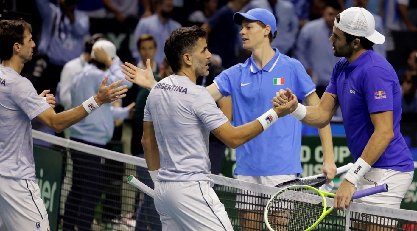Argentina no pudo con la Italia de Sinner y se despidió de la Copa Davis | Deportes