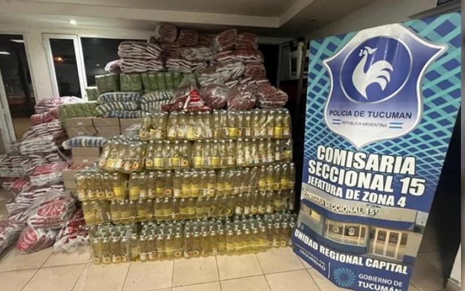 Encontraron alimentos secuestrados del Ministerio de Desarrollo Social de Tucumán | Telefe Noticias