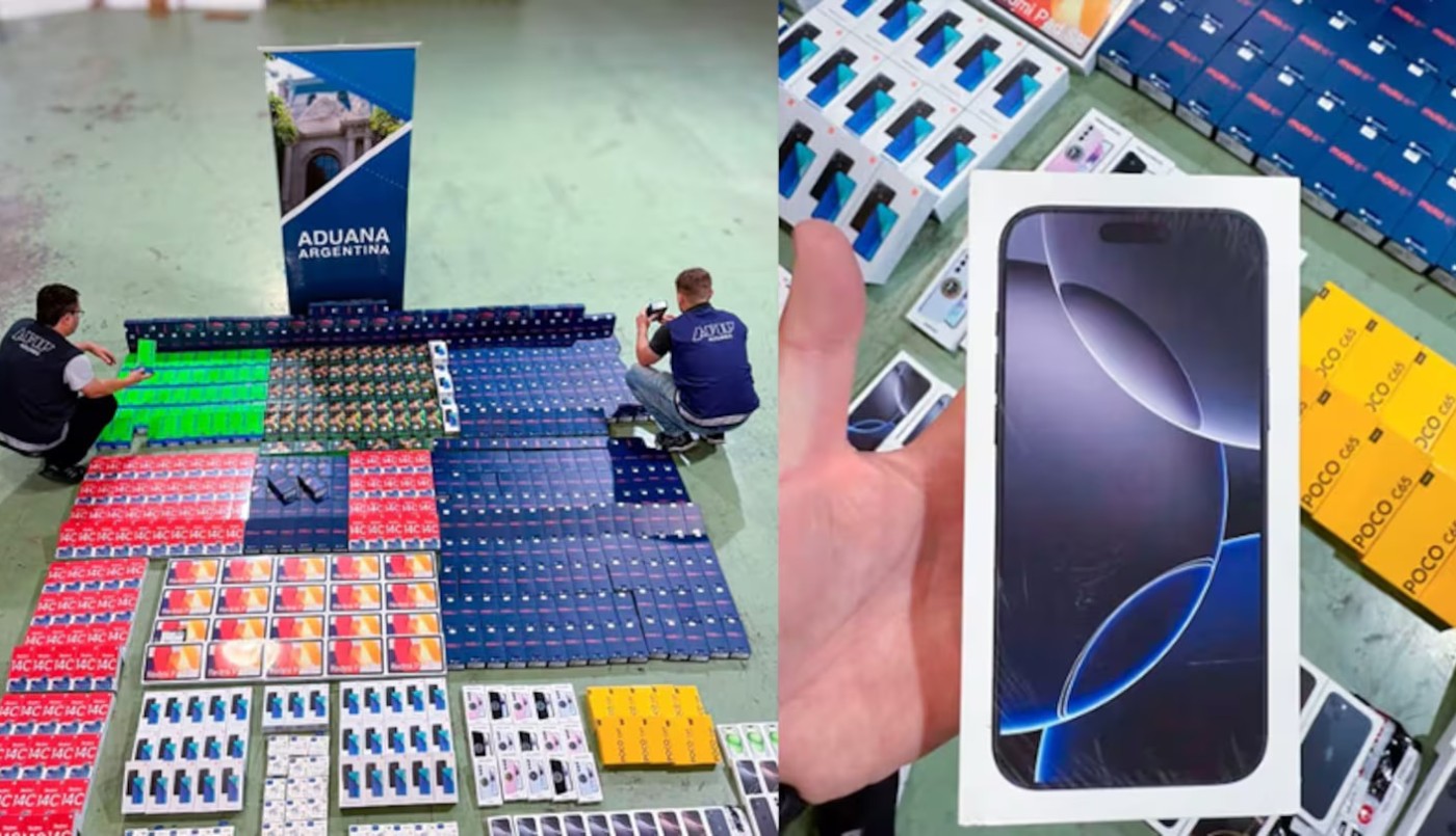 Aduana incautó $170 millones en productos electrónicos en Córdoba | Córdoba