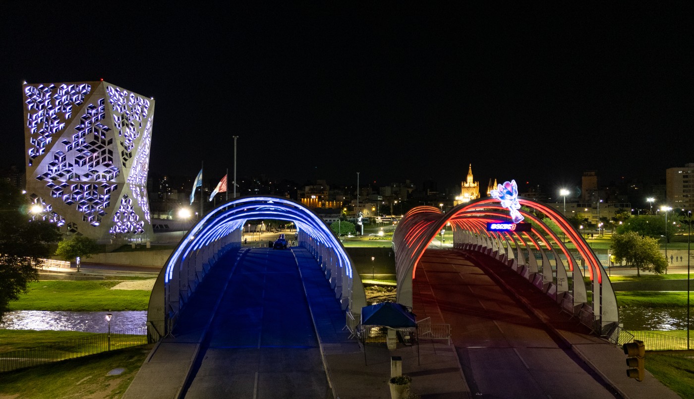 Sonic ilumina Córdoba: El Puente del Bicentenario se llena de energía | Contenido Patrocinado