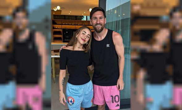 Inesperado encuentro entre Lionel Messi y Nicki Nicole | Espectáculos