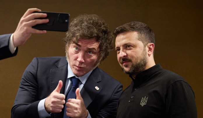 Milei mantuvo un diálogo con Zelensky sobre "áreas clave" de cooperación entre Ucrania y Argentina | Política y economía