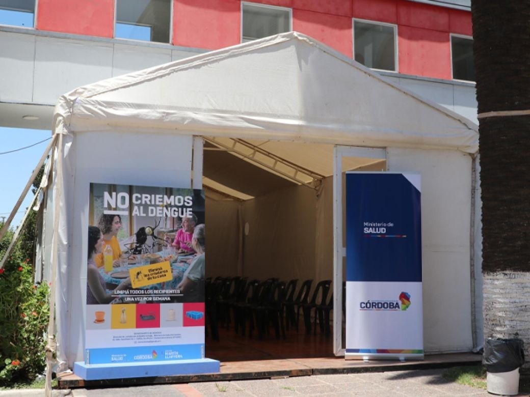 Córdoba instala carpas sanitarias para atención de casos leves y sospechosos de dengue | Córdoba