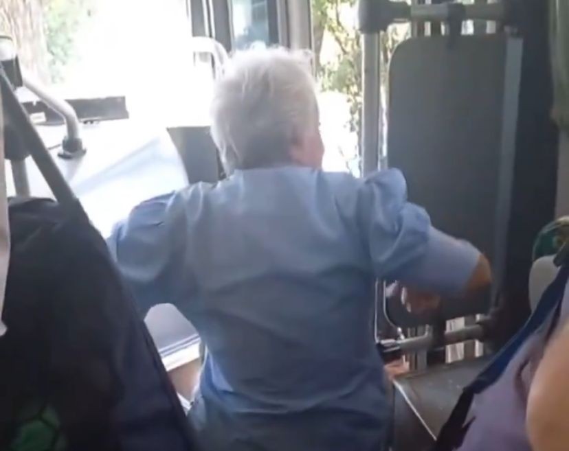 Video: una jubilada con discapacidad tuvo dificultades para subir a un colectivo interurbano en Córdoba | Córdoba
