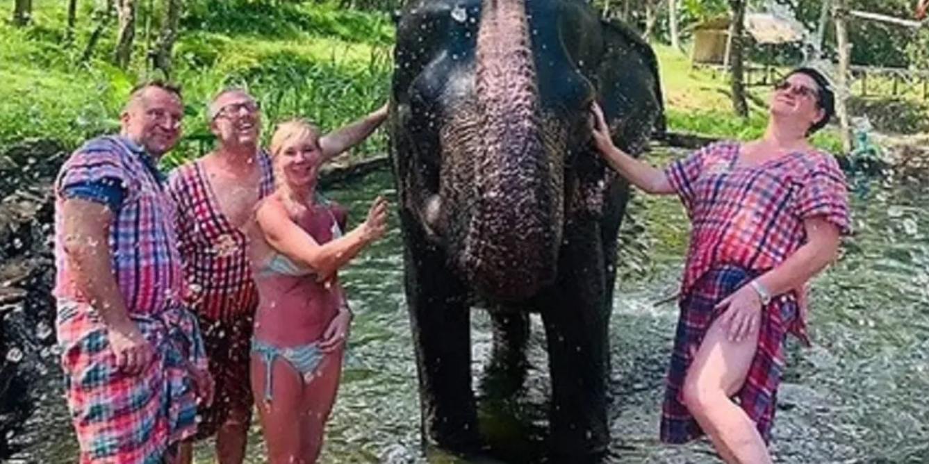 Una turista murió mientras bañaba a un elefante | Internacionales