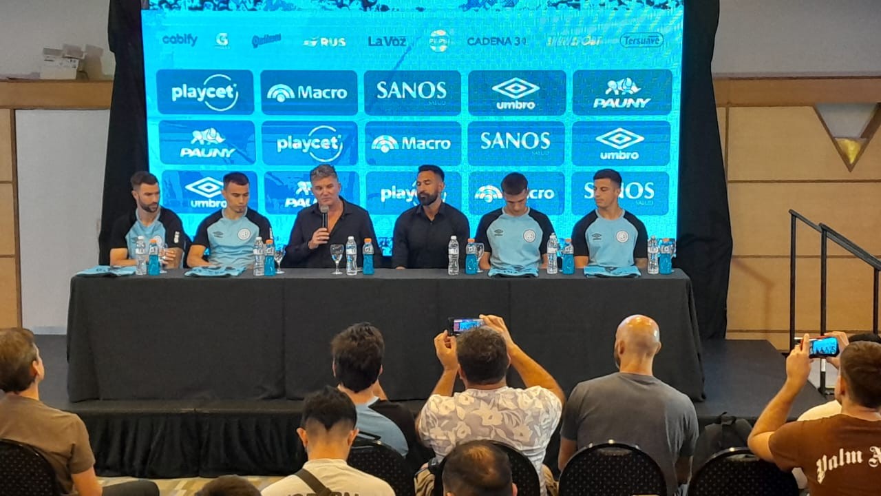 Belgrano presentó a los refuerzos para esta temporada | Córdoba