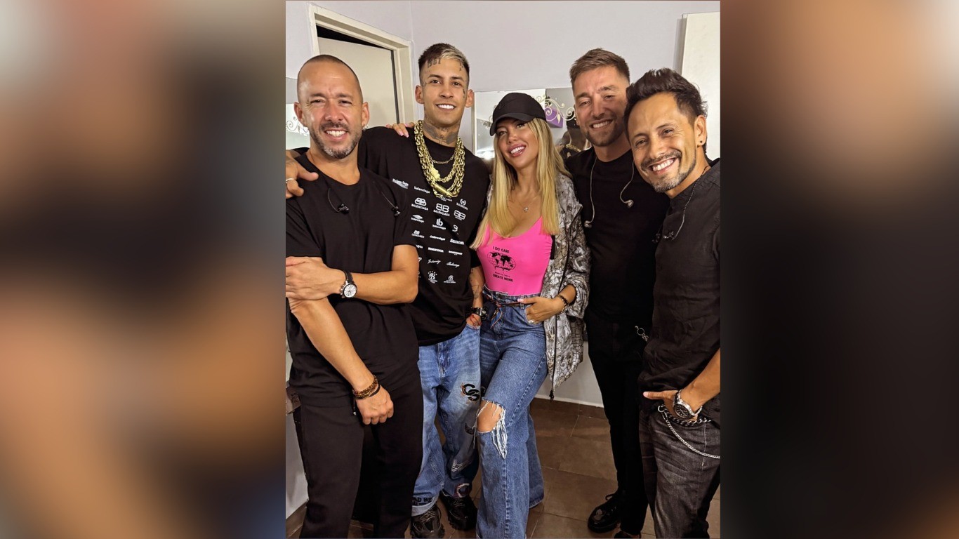 Wanda Nara y L- Gante disfrutaron del show de La Konga en Villa Carlos Paz | Córdoba