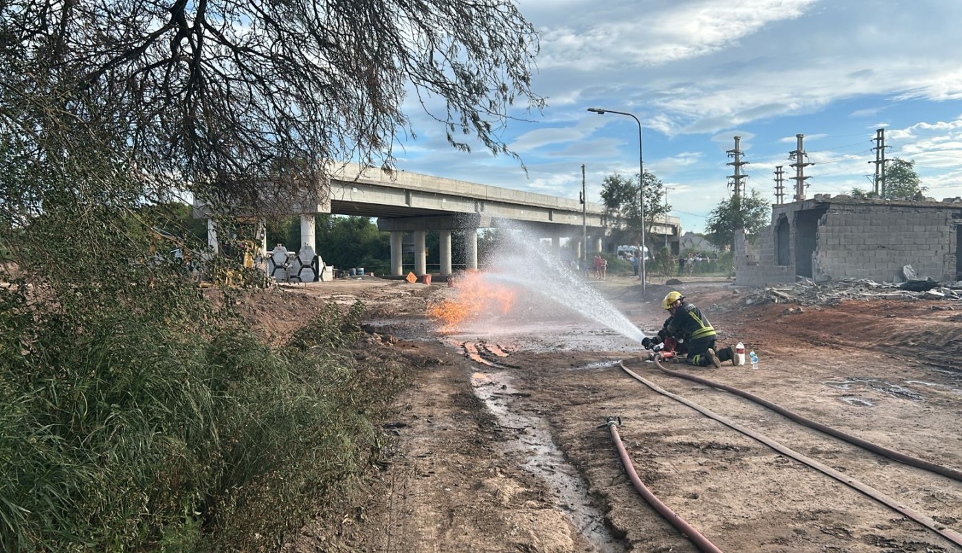 Un tubo de gas explotó en Villa María | Córdoba
