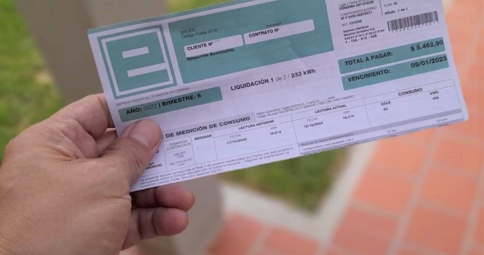 En febrero, la boleta de luz tendrá aumentos de hasta el 7,5% | Córdoba
