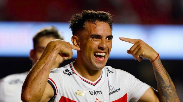 Ex Talleres: Enzo Díaz marcó su primer gol en São Paulo y los hinchas se volvieron locos | Deportes