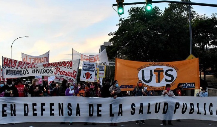 Trabajadores de la salud marchan por falta de presupuesto | Córdoba