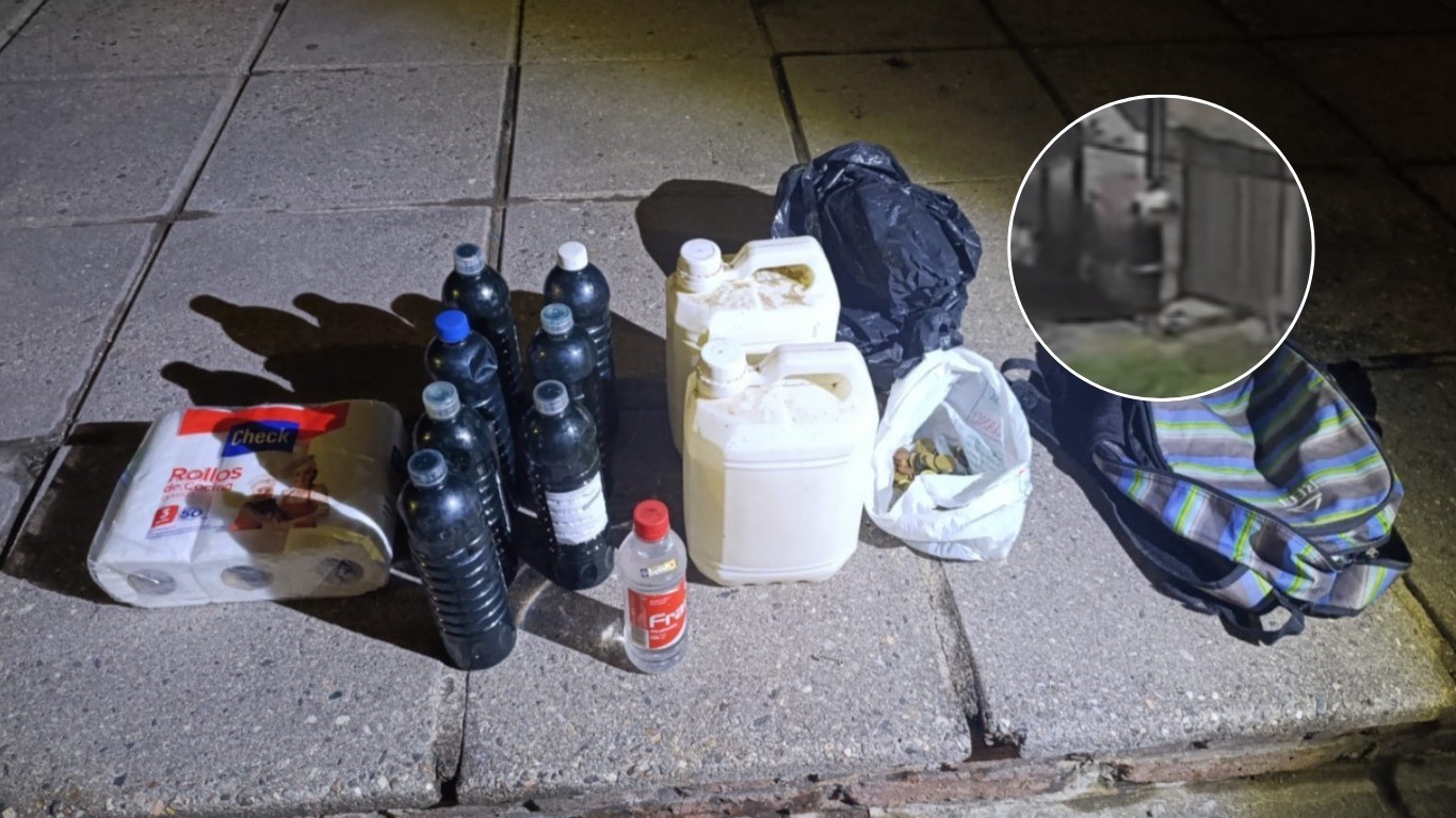 Video: robaba elementos de una escuela y lo detuvieron | Córdoba