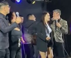 Agredieron al cantante de Los Charros en pleno show | Espectáculos