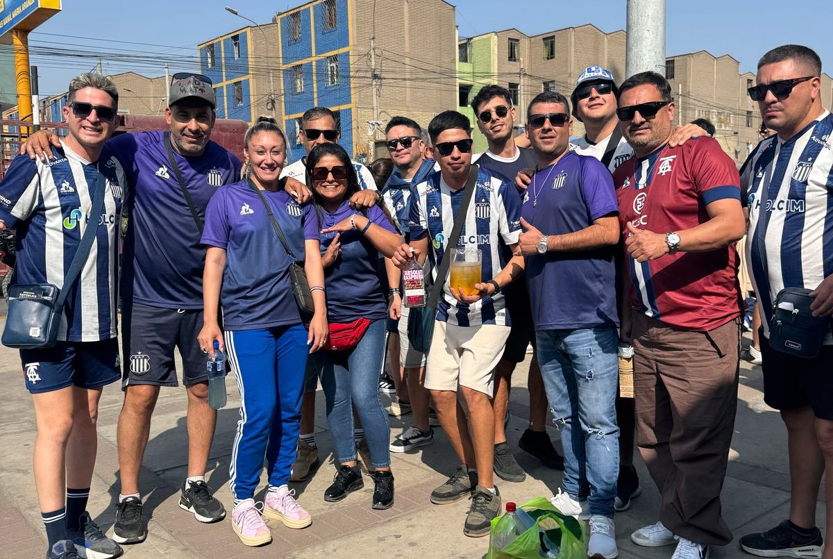 Llegaron los hinchas de Talleres al estadio para el partido de la Copa Libertadores | Deportes