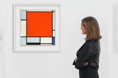Un cuadro de Mondrian fue subastado por más de 47 millones de dólares en Nueva York | Internacionales