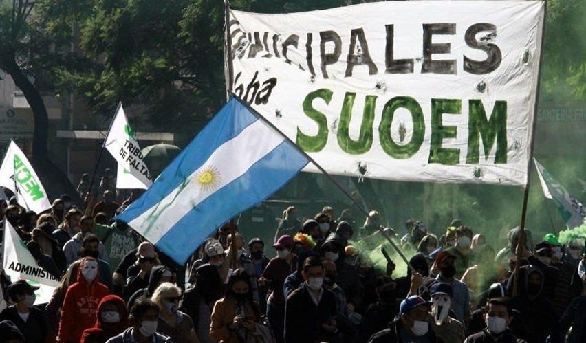 Múltiples cortes en la capital por protestas del Suoem: el comunicado del gremio | Córdoba