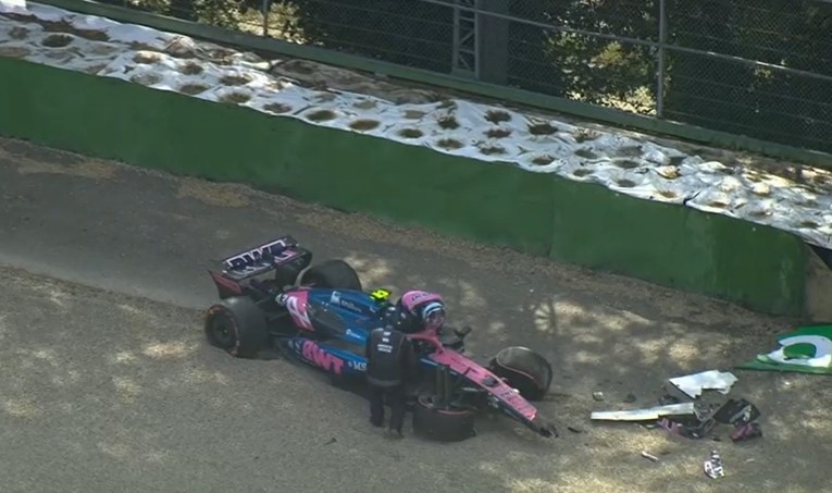 Colapinto terminó 18° en la FP3 del GP de Emilia-Romaña, en una preocupante sesión para Alpine | Deportes