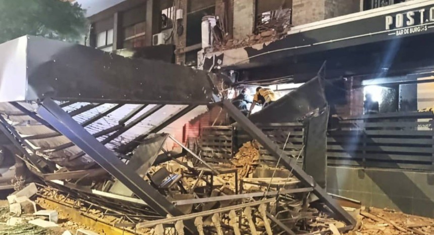 Se derrumbó el techo de un bar en Güemes: murió un hombre y hay 7 heridos | Córdoba