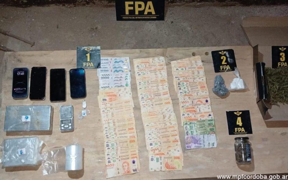 FPA detuvo a tres hombres y secuestró drogas en Río Cuarto | Córdoba
