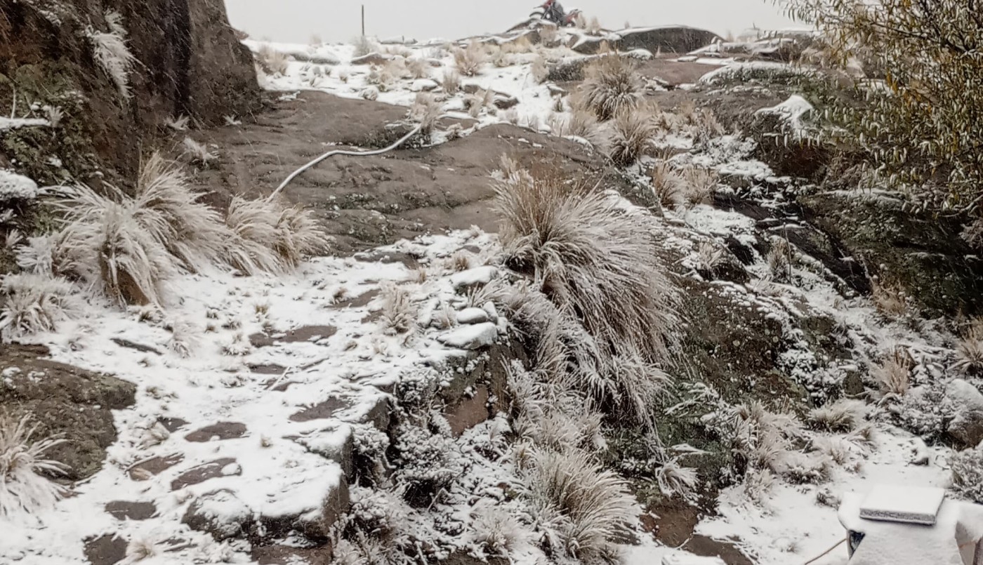 El invierno llegó con todo: Córdoba registró la primera nevada del año en Traslasierra | Córdoba