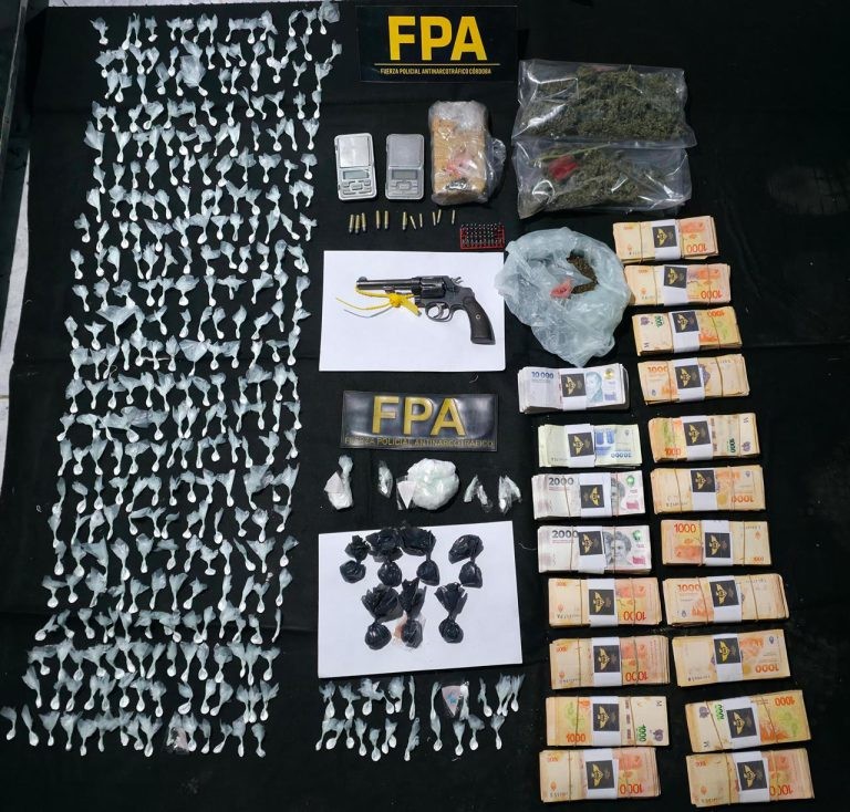 FPA desbarató dos puntos de venta de drogas: dos mujeres detenidas | Córdoba