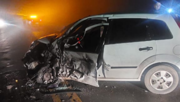 Villa María: un automovilista resultó herido tras colisionar contra dos camiones | Córdoba