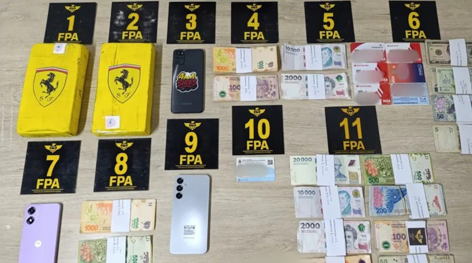 Detuvieron a tres personas con cocaína en un control sobre la Ruta 19 | Córdoba