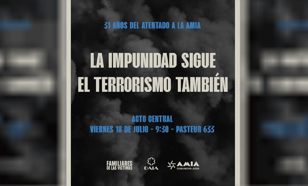 AMIA: Milei asiste al acto central por el 31° aniversario del ataque a la sede judía | Política y economía