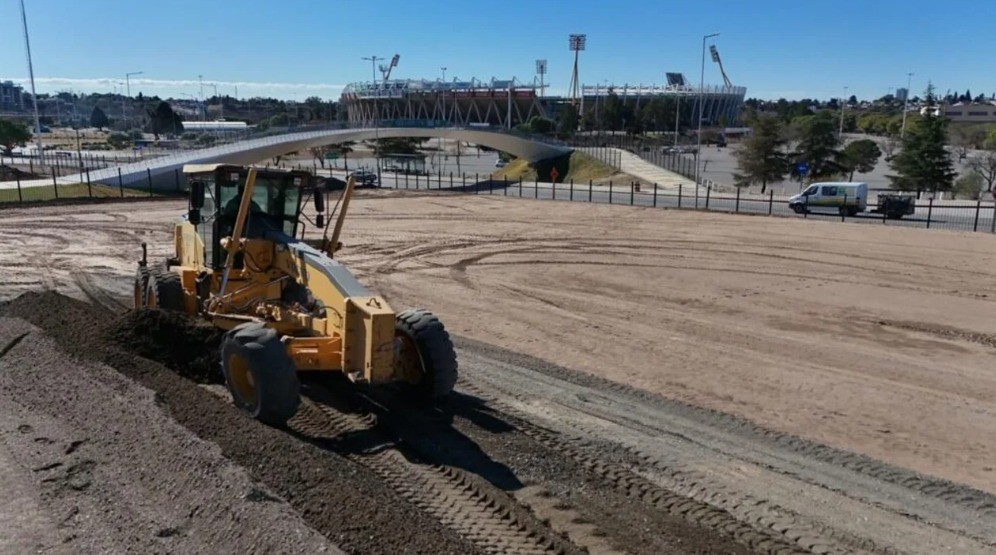 Avanzan las obras de estacionamiento en el Mario Alberto Kempes | Córdoba