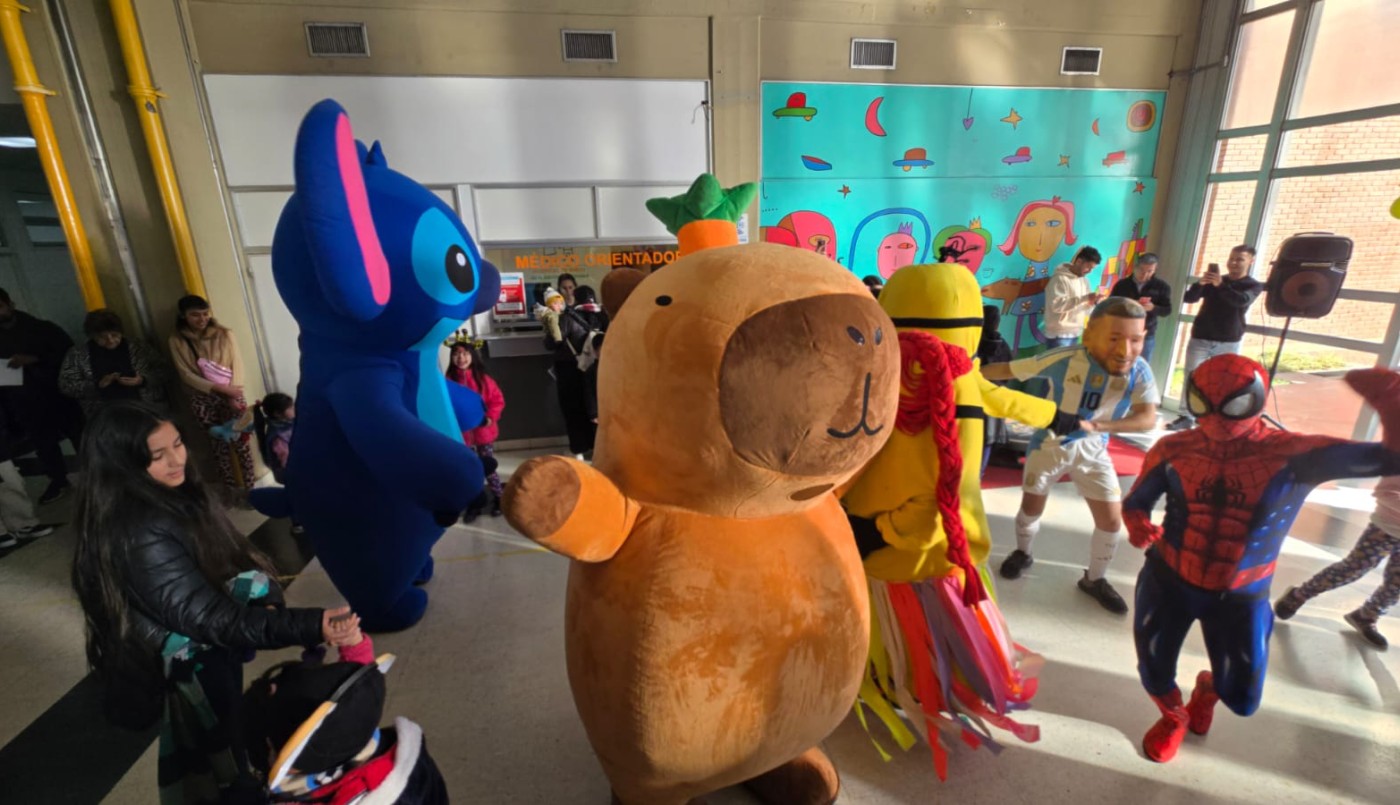 El Hospital de Niños celebró el Día de las Infancias con personajes icónico | Córdoba