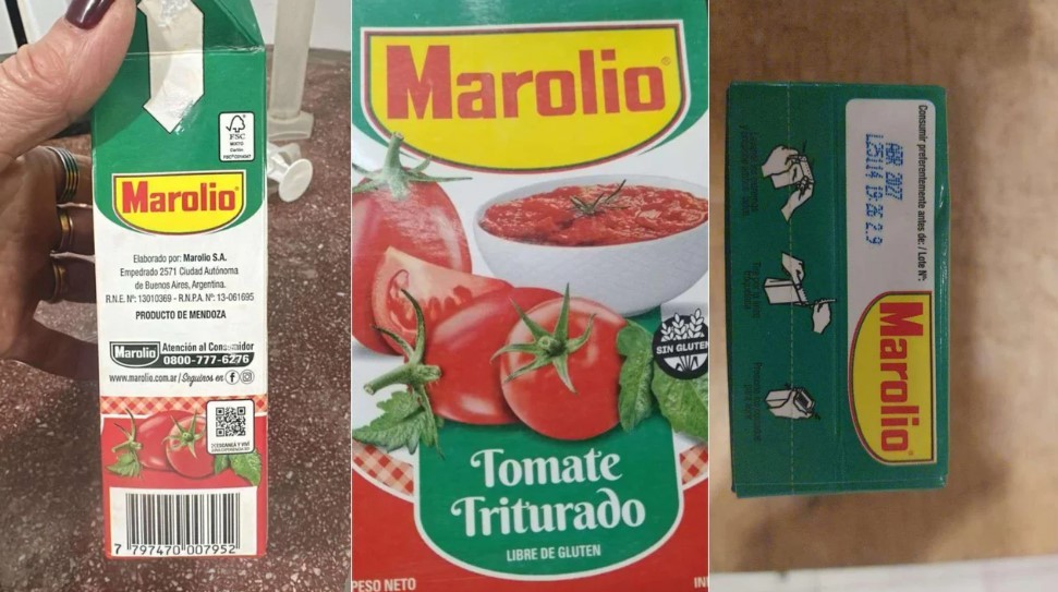 Alerta de ANMAT: piden no consumir un lote de tomate triturado por la presencia de "gusanos" | Actualidad