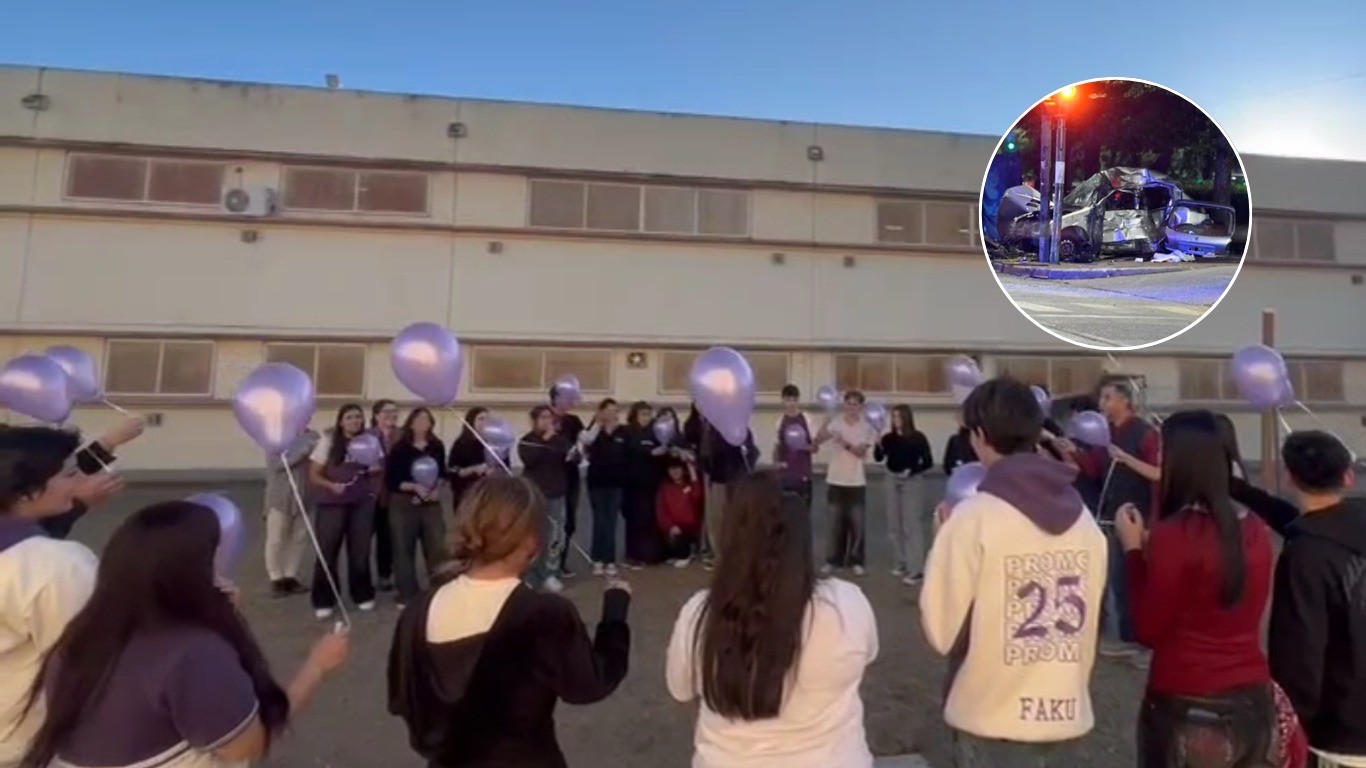 Tragedia de Rosario: los compañeros de Agustina García celebraron su cumpleaños 18 | Córdoba
