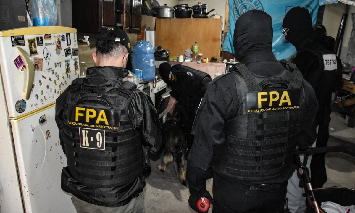 FPA desbarató una banda narco con siete detenidos en barrio San Lucas de Córdoba | Córdoba