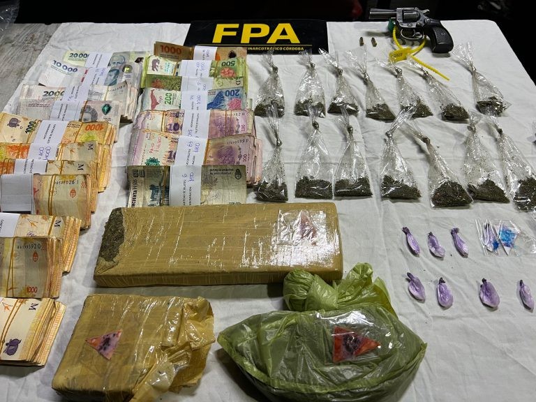 Desarticularon una banda narco en Córdoba: cinco detenidos | Córdoba