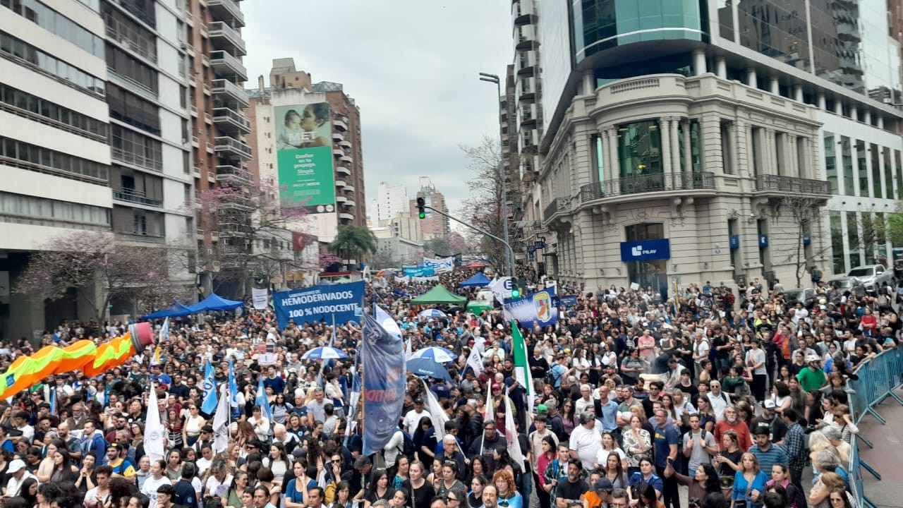 Tercera Marcha Federal Universitaria: así marcharon en Córdoba | Córdoba