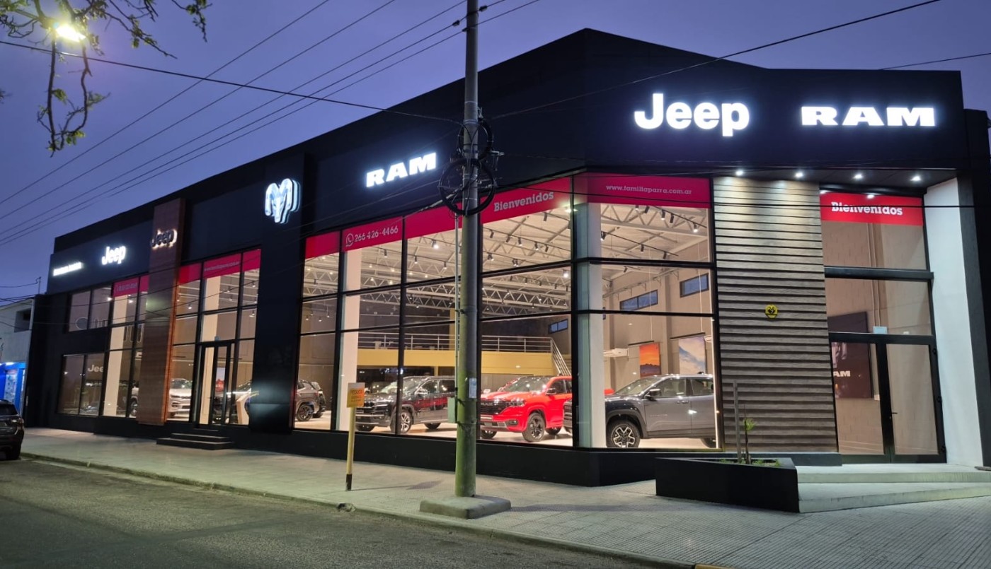 Familia Parra inauguró la concesionaria oficial Jeep RAM en San Luis | Contenido Patrocinado