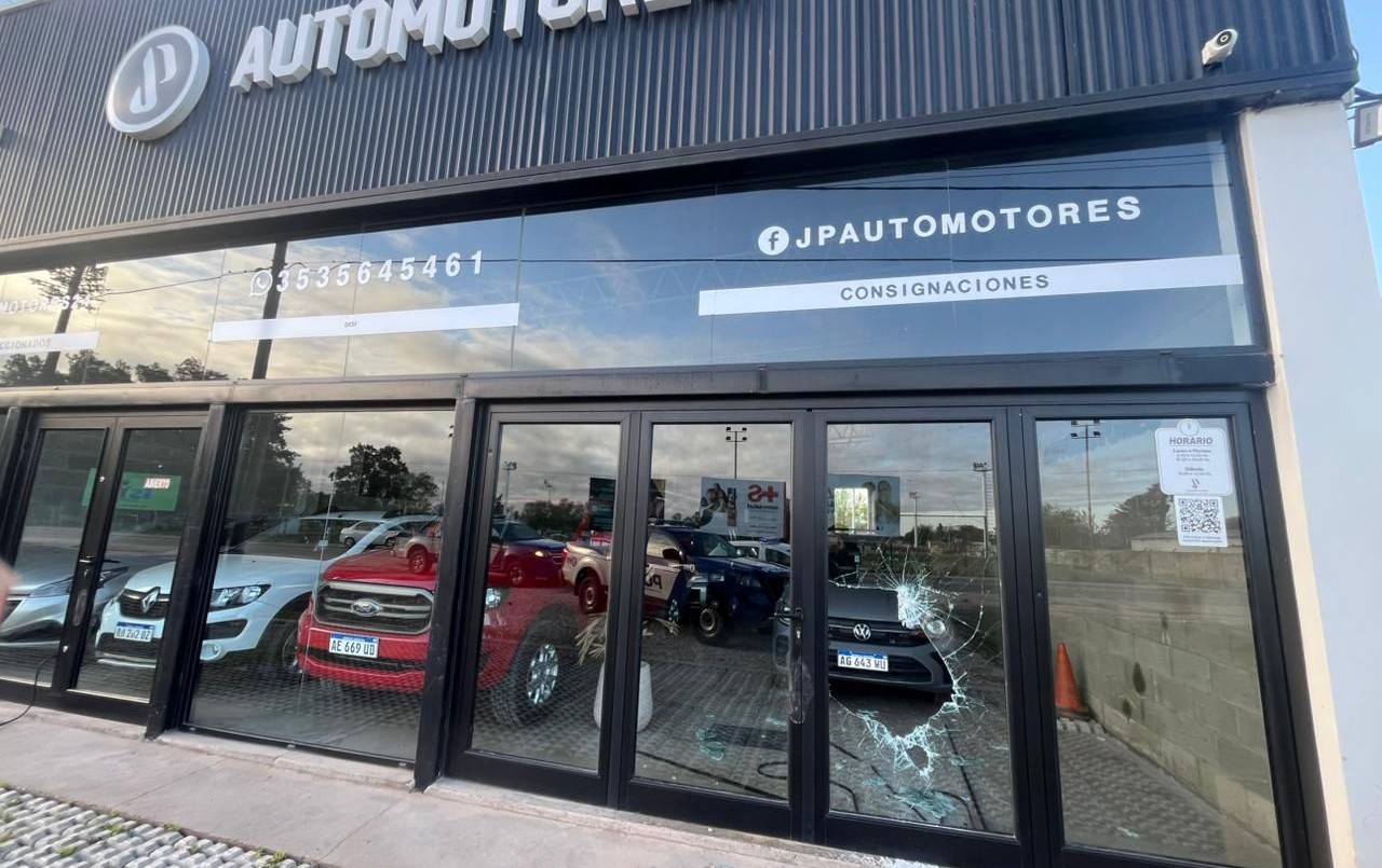 Villa María: dos detenidos por robo en una concesionaria de autos | Córdoba