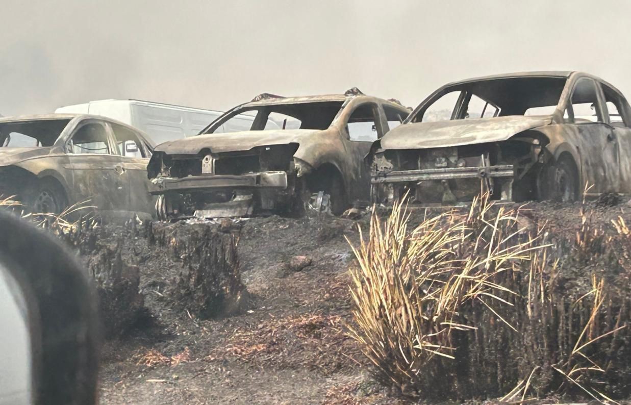 Continúa el combate contra el incendio en el Parque Nacional Quebrada del Condorito | Córdoba