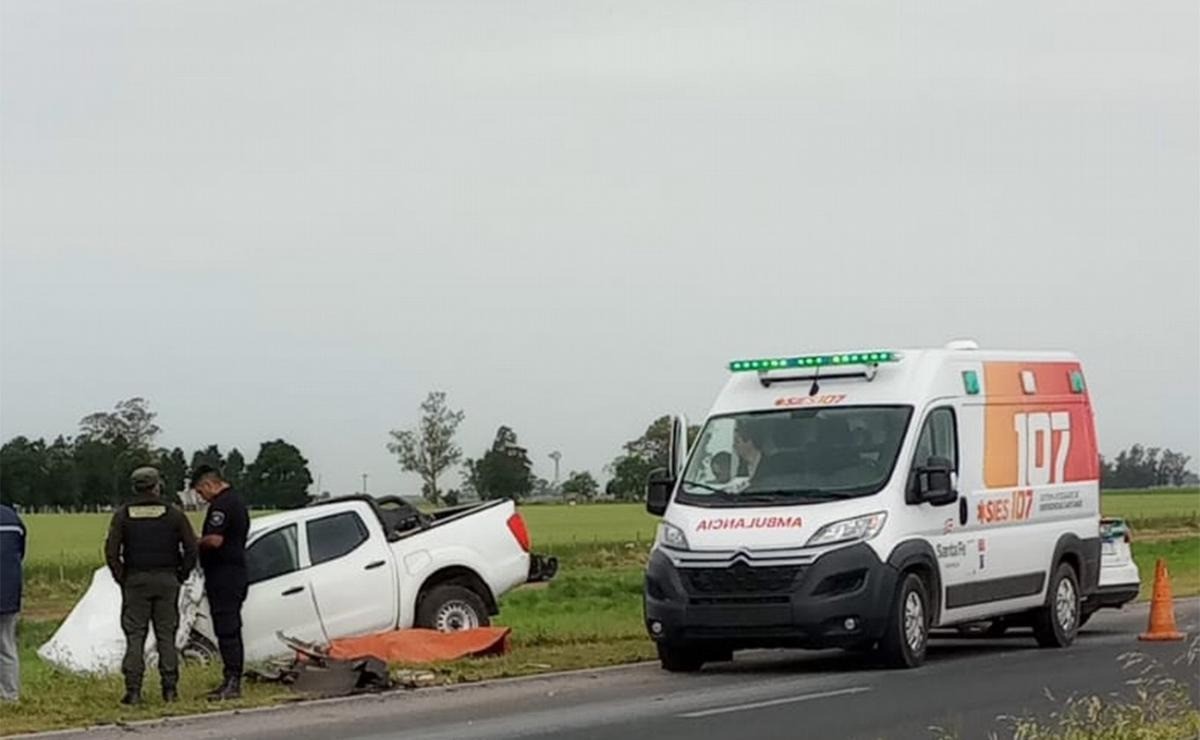Choque fatal entre una camioneta y un camión en la autopista Rosario–Córdoba | Córdoba