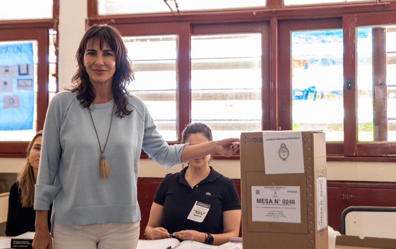 Natalia De la Sota destacó el buen clima de la campaña y la importancia de la familia en este día electoral | Córdoba