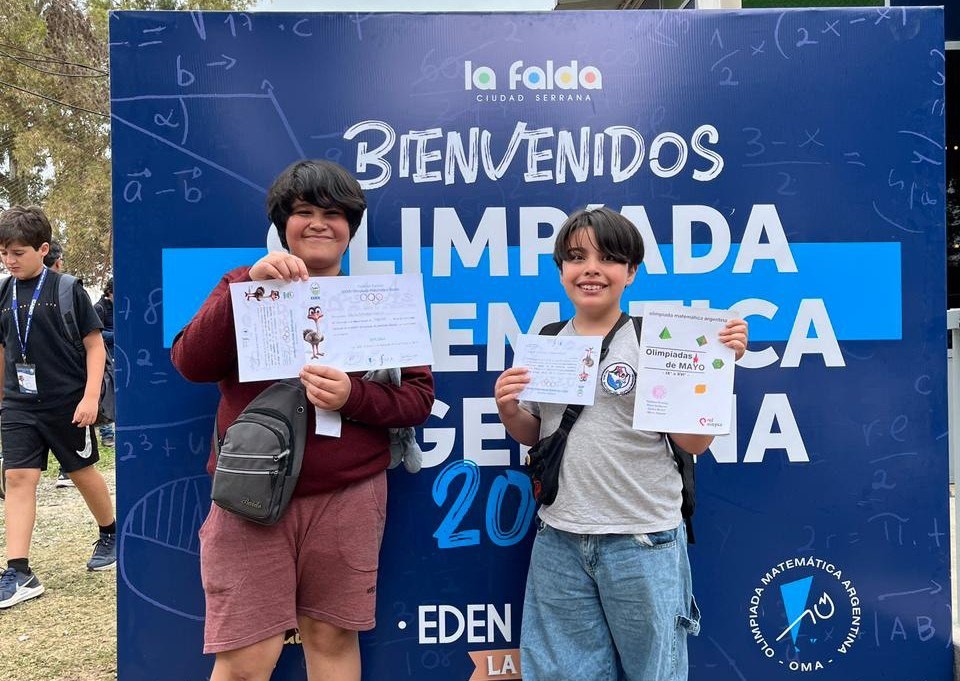 Talento y lógica: dos estudiantes municipales brillaron en la Olimpíada Matemática Ñandú nacional | Córdoba