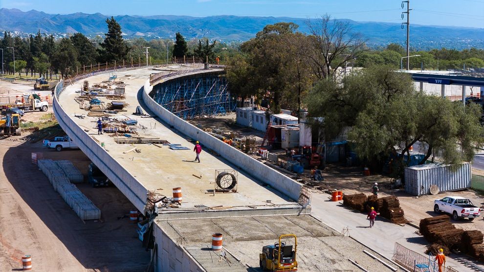 Avanza la obra del altonivel de Valle Escondido | Córdoba