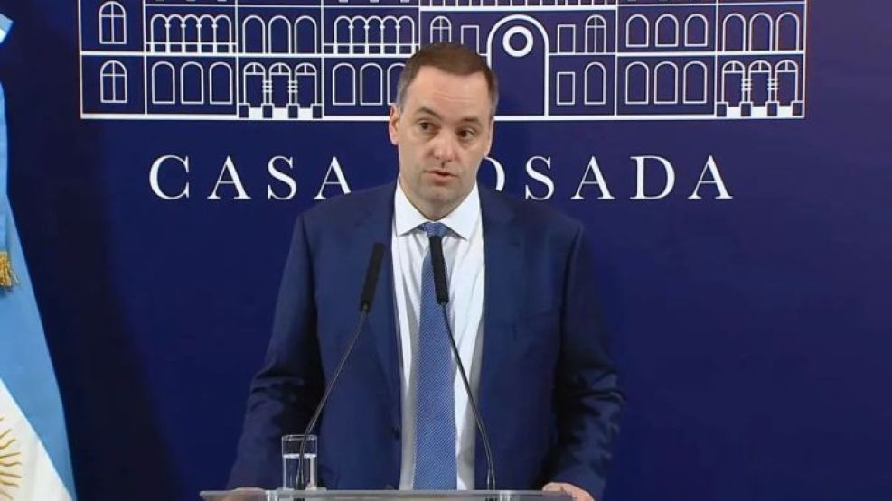 Adorni, sobre la supuesta forma en el monotributo: "Les pido que no digan cosas que no son" | Política y economía