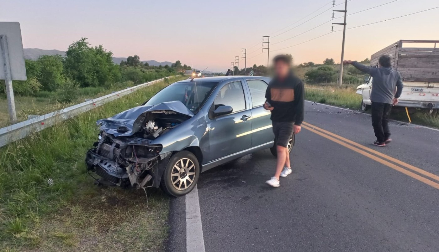 Fuerte choque en Ruta 38 entre Giardino y La Cumbre provocó demoras en el tránsito | Córdoba