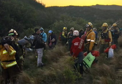 Rescatan a 25 personas atrapadas por la creciente del Río San Guillermo en Cruz del Eje | Córdoba