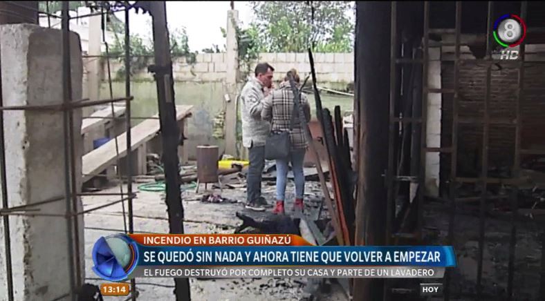 Bomberos combaten incendio en Cosquín: Hay 20 autoevacuados | Telefe Noticias