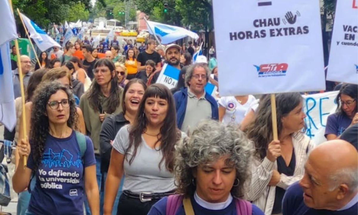 Paro nacional universitario: Córdoba marcha contra la reforma y ADIUC lanza plan de lucha | Córdoba
