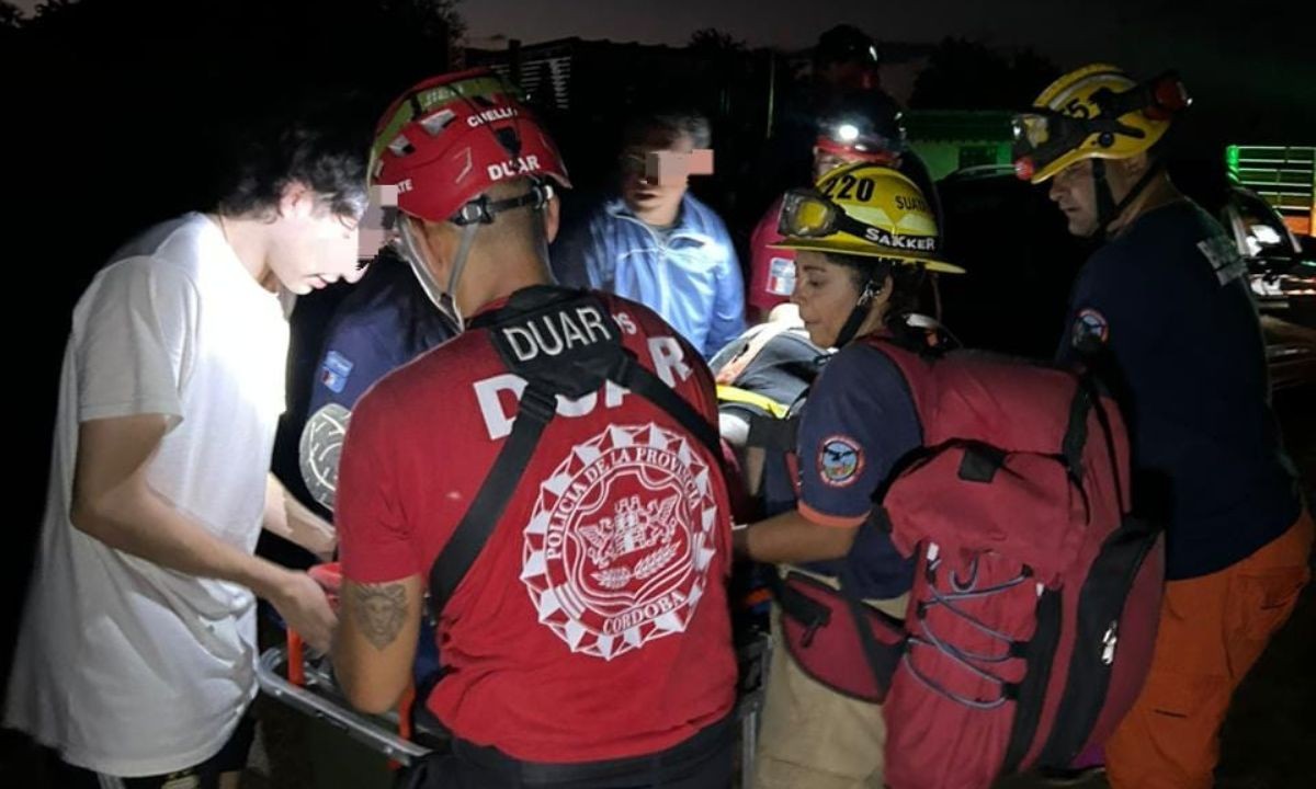 Rescataron a una turista que se accidentó en las sierras de Mina Clavero | Córdoba